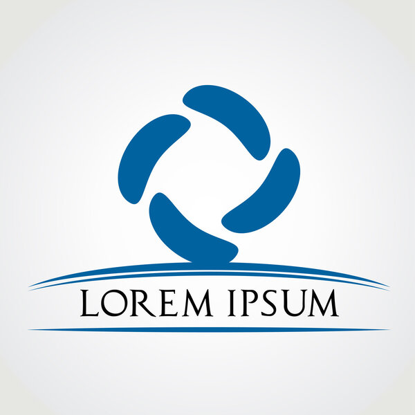 Абстрактный символ. Икона бизнеса. Логотип
.