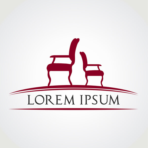 Векторная иллюстрация офисного кресла
