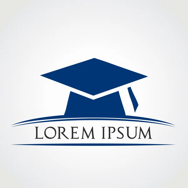 Trencher cap. Graduation Cap symbol Vector Graphics