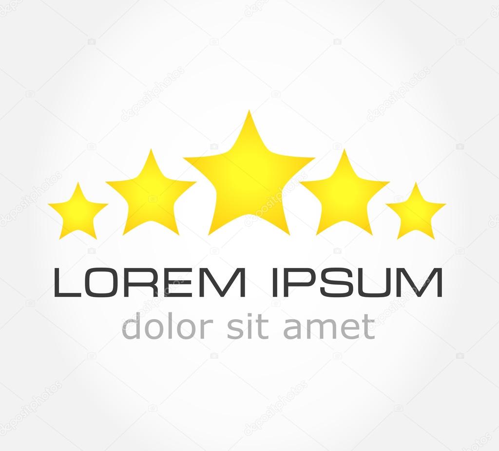 Star vector. Abstract symbol. logo.