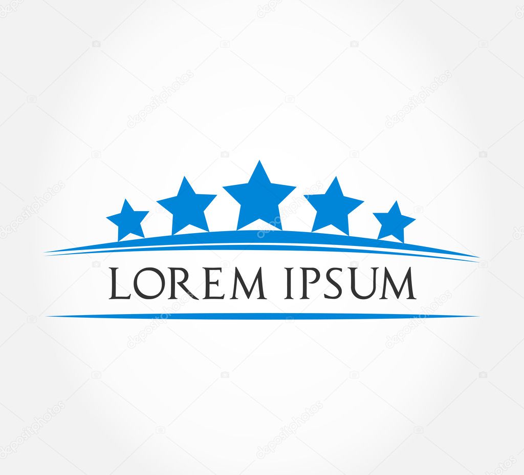 Star vector. Abstract symbol. logo.