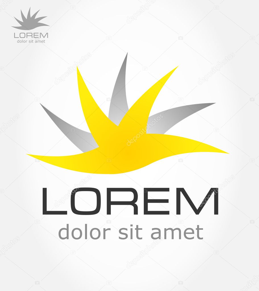 Star vector. Abstract symbol. logo.
