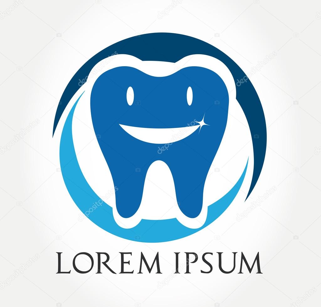 Tooth symbol. vector illustration. logo.