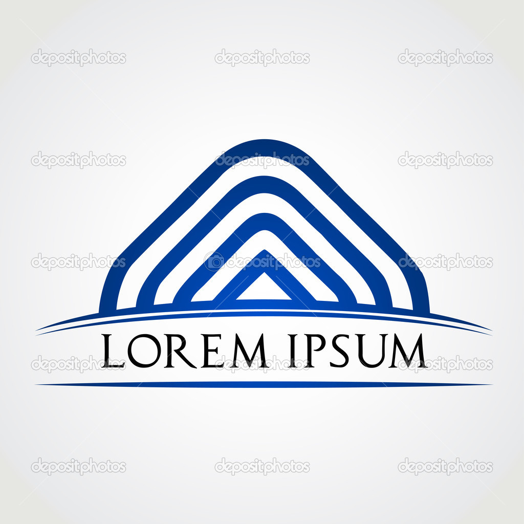 Abstract symbol. Business Icon. Vector illustration.