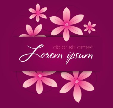 çiçekler vektör simgesi