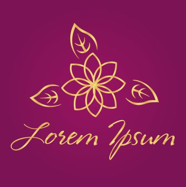 çiçekler vektör simgesi