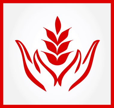 yeni yeşil bitki koruma eller