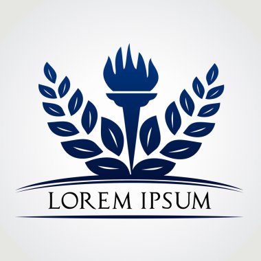 Şube soyut sembolü. iş simgesi.