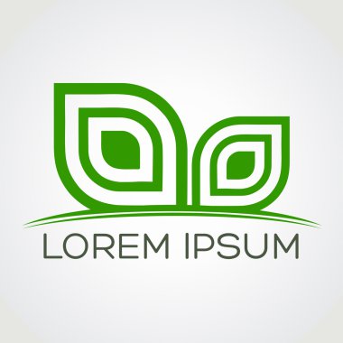 soyut bir sembolü. iş simgesi. logo.