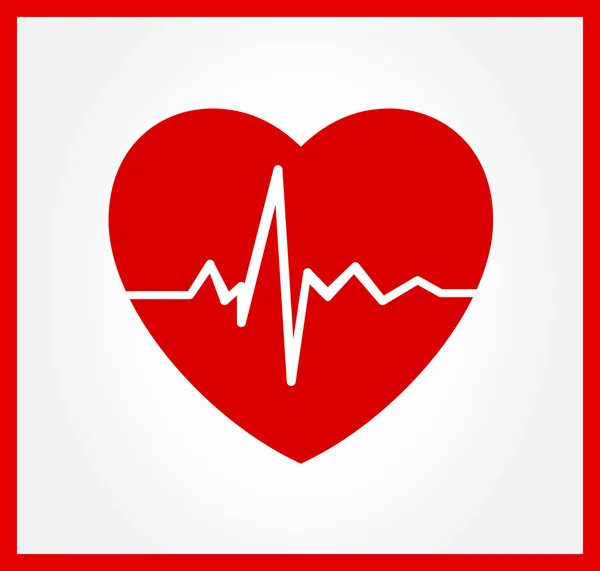 Monitor bicia serca — Wektor stockowy