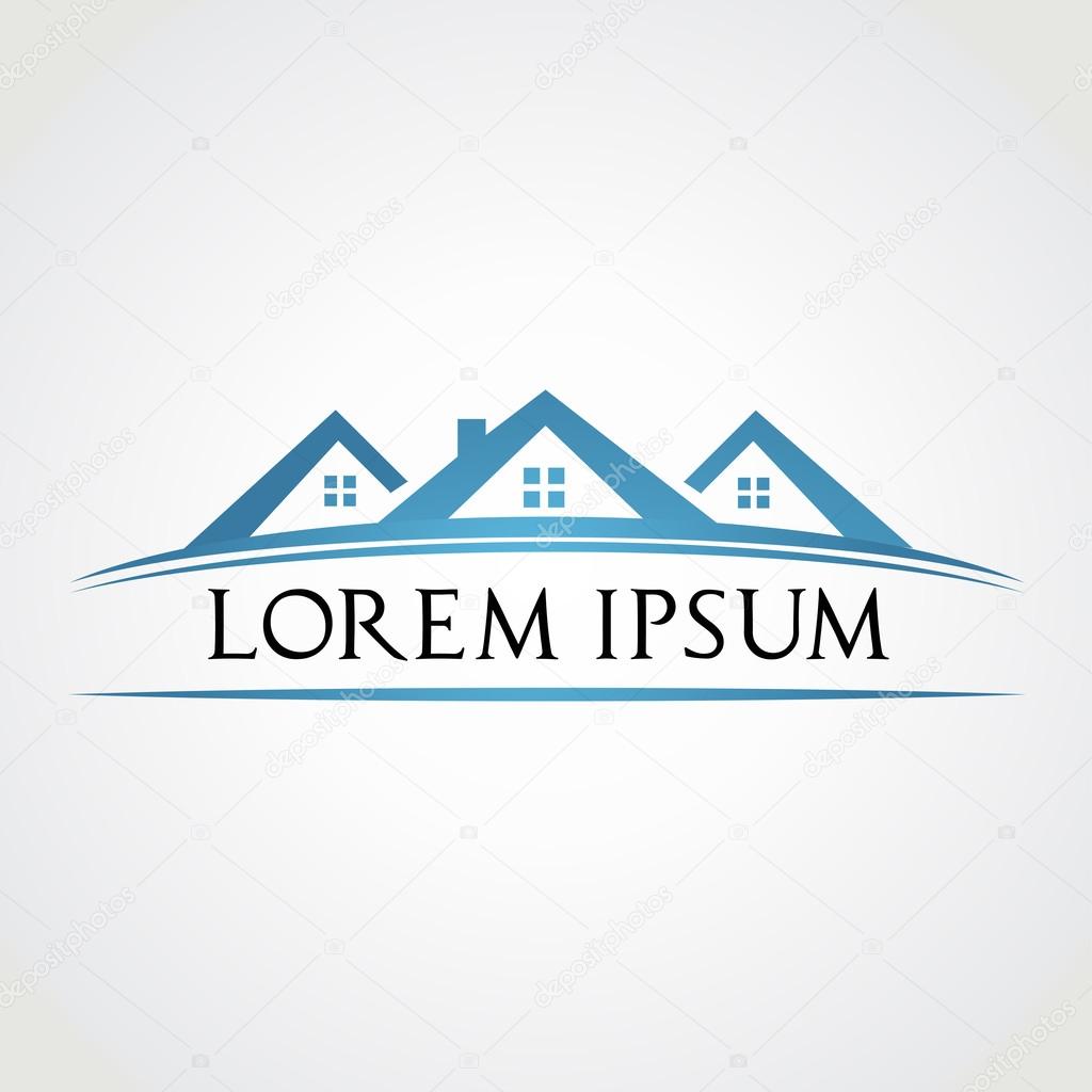 Real estate vector. House symbol.