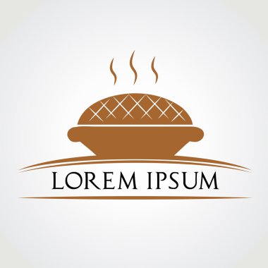 pasta sembolü. pasta vektör çizim.