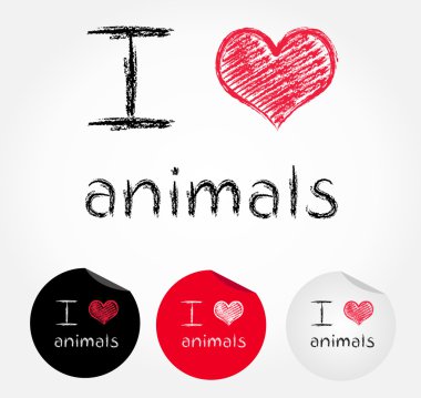 Ik hou van dieren