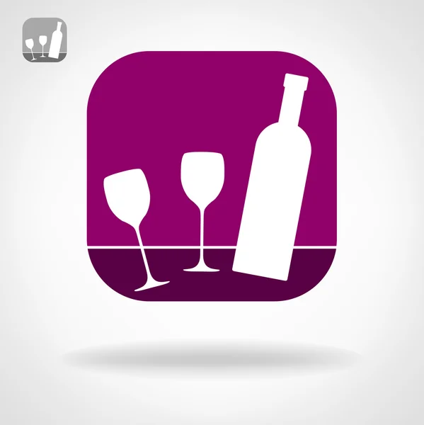 Conception de la carte des vins — Image vectorielle