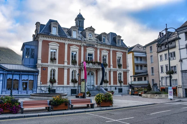 Cauterets France Oct 2021 Town Hall Building Downtown Cauterets Picturesque — Stock Photo, Image