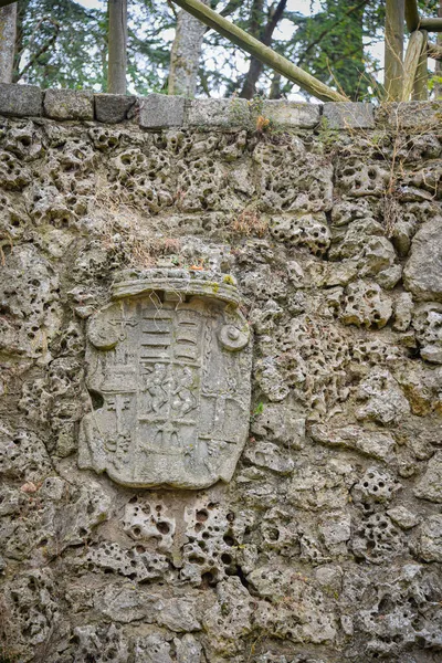 Burgos Spanien Oktober 2021 Die Historischen Steinmauern Der Burg Von — Stockfoto