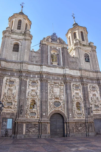 Zaragoza España Oct 2021 Iglesia Santa Isabel Portugal Plaza Del — Foto de Stock