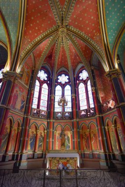 Bayonne, Fransa - 30 Ekim 2021: Sainte Marie Katedrali, Bayonne