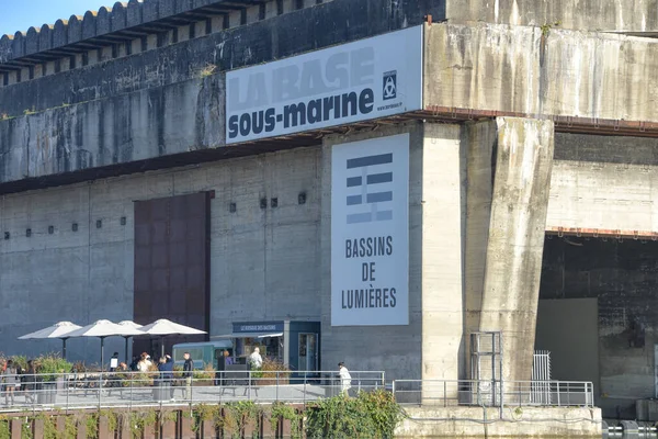 Bordeaux Frankreich Nov 2021 Blick Auf Den Bombensicheren Deutschen Boot — Stockfoto