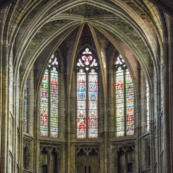 Bordeaux Fransa Kasım 2021 Katedralin Saint Andre Andrews Katedrali Bordeaux — Stok fotoğraf