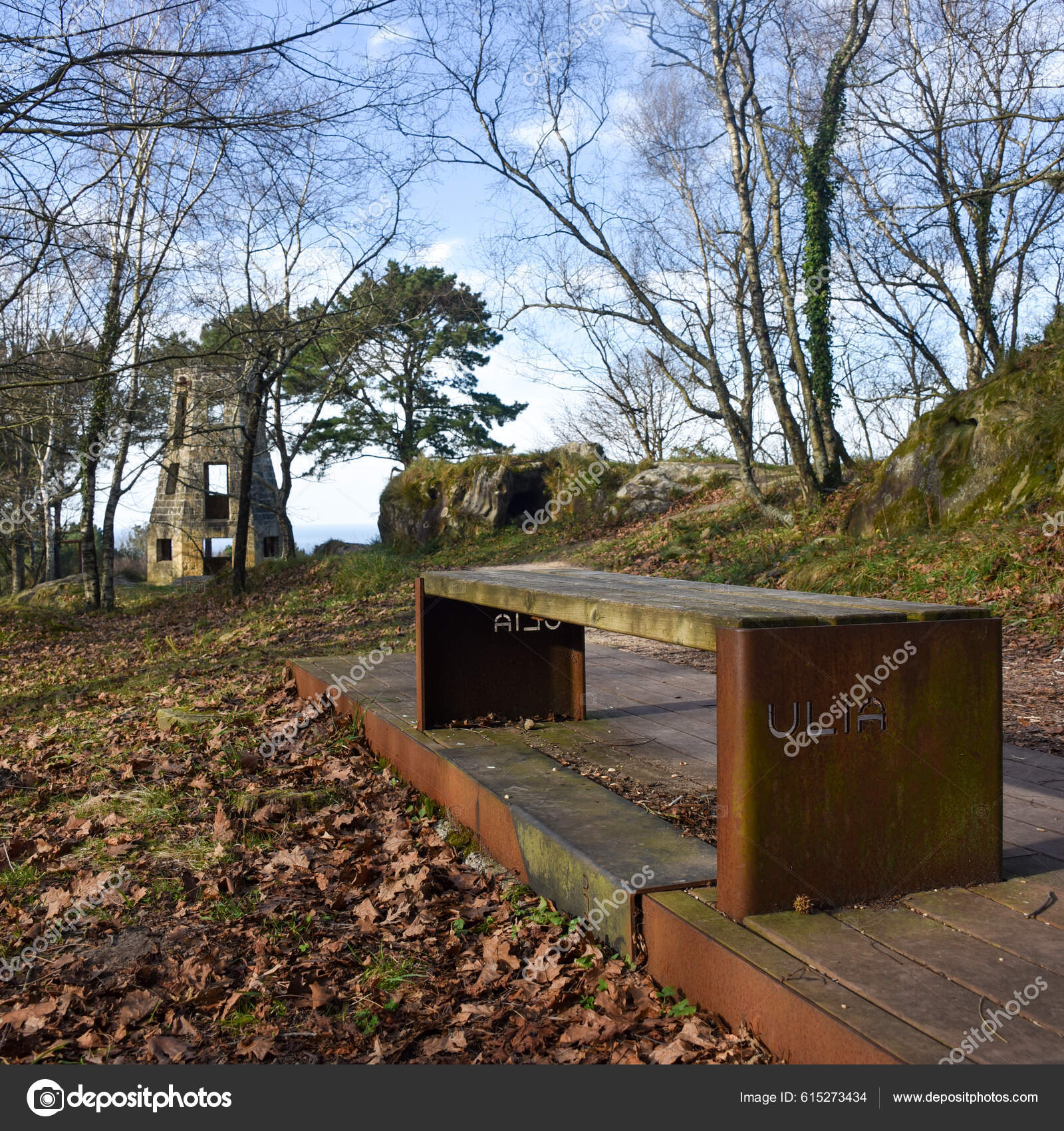 San Sebastian Spain Dec 2021 Historic Landmarks Monte Ulia Nature ...