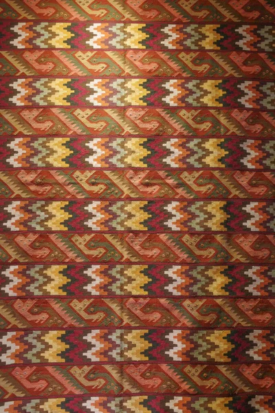 Cusco Peru July 2022 Andean Textile Weaving Made Naturaly Dyed — 图库照片