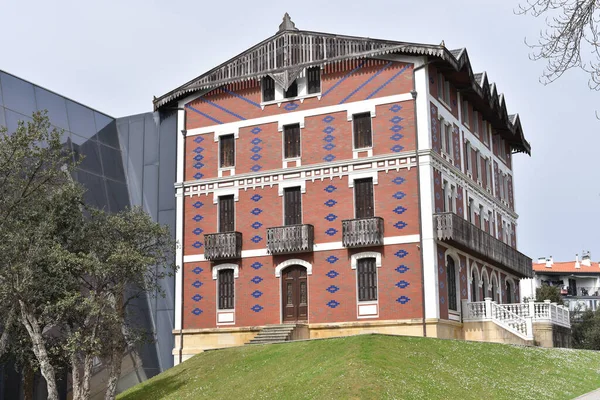 Getaria Espanha Março 2022 Exterior Museu Balenciaga Getaria Gipuzkoa — Fotografia de Stock