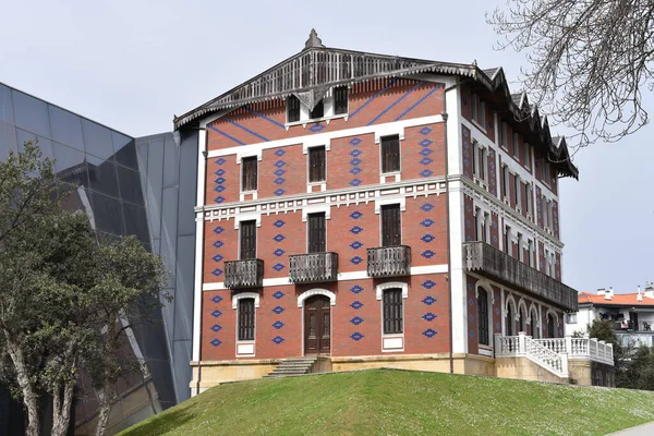 Getaria Espanha Março 2022 Exterior Museu Balenciaga Getaria Gipuzkoa — Fotografia de Stock