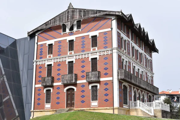 Getaria Spain March 2022 Exterior Balenciaga Museum Getaria Gipuzkoa — Stock Photo, Image