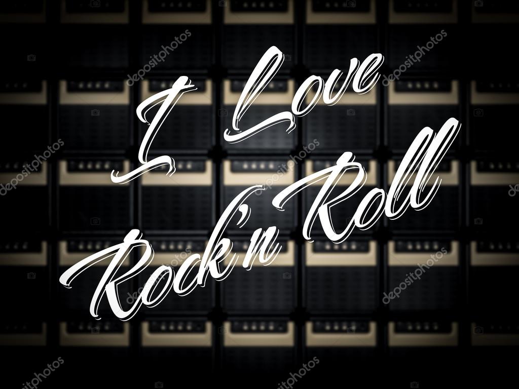 I Love Rock And Roll Stock Photo C Remixon 47170965 I Love Rock And Roll Stock Photo C Remixon 47170965