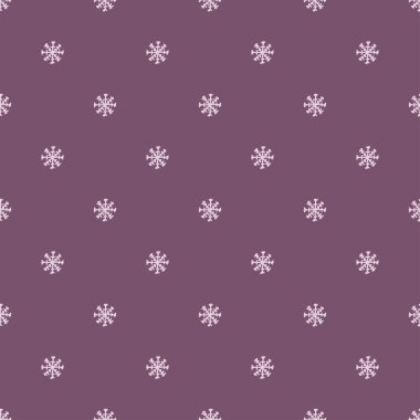 Kar taneleriyle kusursuz bir Noel deseni