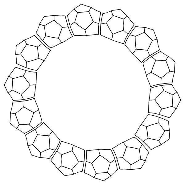 Sömlöst geometriskt mönster. — Stock vektor