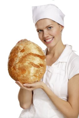 Genç Bayan baker