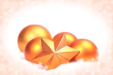 Altın sıkıcı Noel top