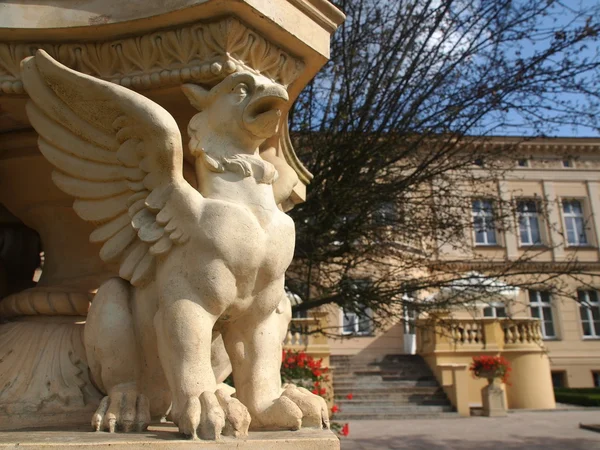 Ornements sur palais typique en Pologne Photos De Stock Libres De Droits