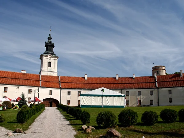Entrée principale Abbaye de Sulejow, Pologne Photos De Stock Libres De Droits