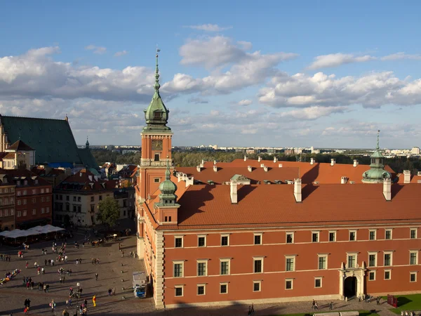 Королівський замок у Варшаві Стокове Фото