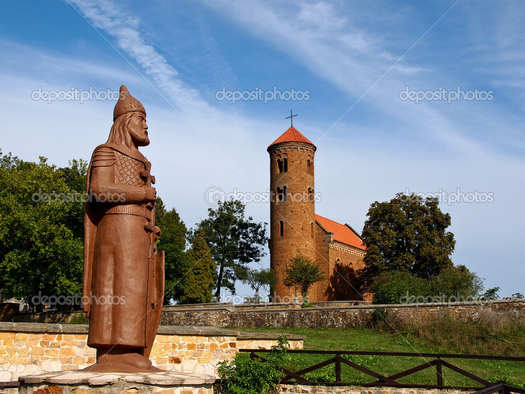 Inowlodz collegiate romansque, Poland — Stock Photo © adamk78 #13519597