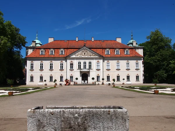 Het nieborow paleis, de oude magnats woonplaats in Polen — Stockfoto