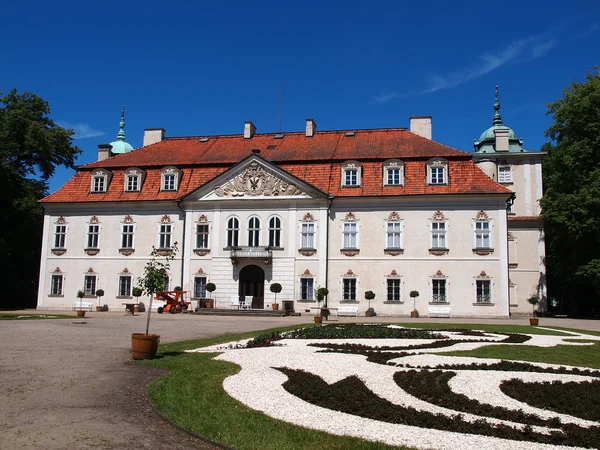 Le palais Nieborow, ancienne résidence des magnats en Pologne — Photo