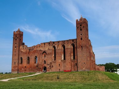 radzyn chelminski, Polonya eski Cermen kale kalıntıları
