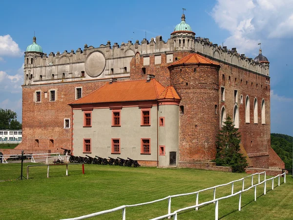 Castle in Golub-Dobrzyn, Poland — Stock Photo, Image