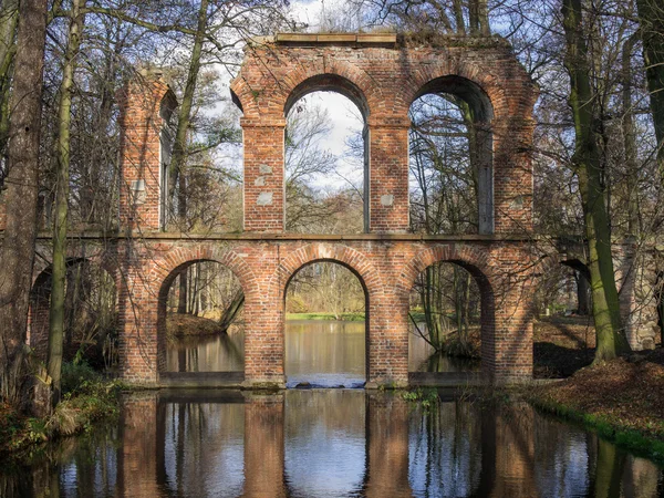 Arkadia historiska park nära talsparken hösten Royaltyfria Stockfoton