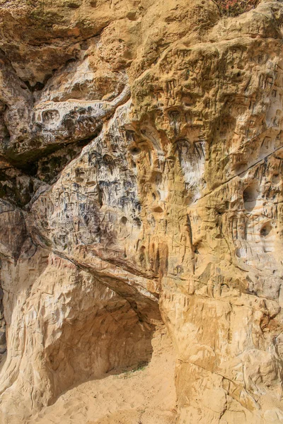 Die nagorzyce höhlen, polen — Stockfoto