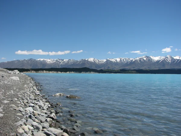 Lago Pukaki — Foto de Stock