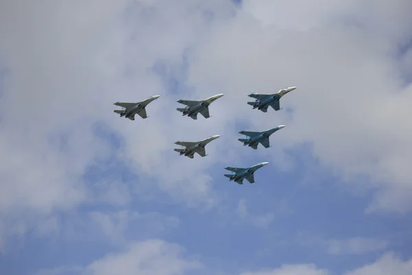 Six powerful birds — Stock Photo, Image