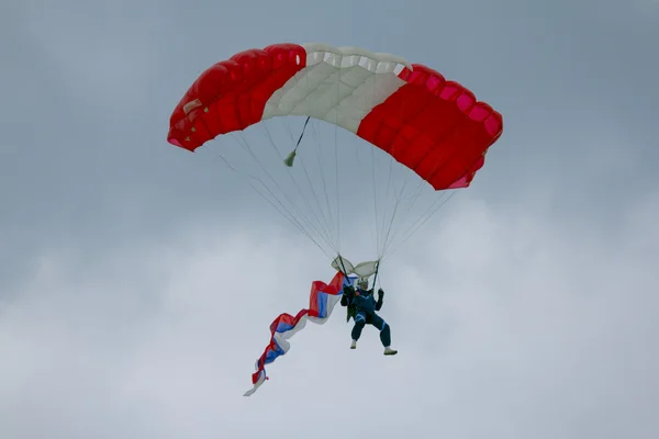 Parachutiste russe Photo De Stock
