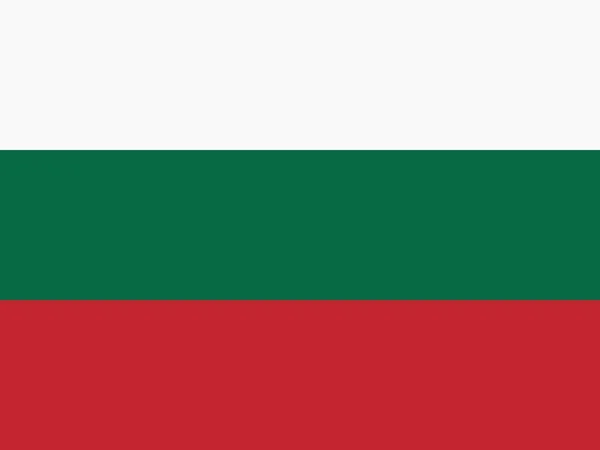 Flag Bulgaria European Country — Stok Vektör