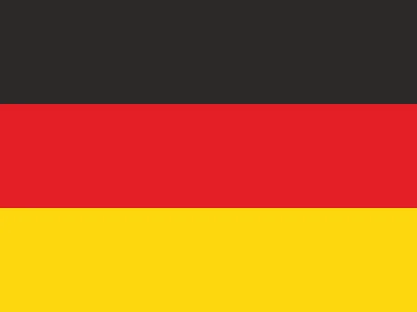 Flag Germany European Country — Stock Vector