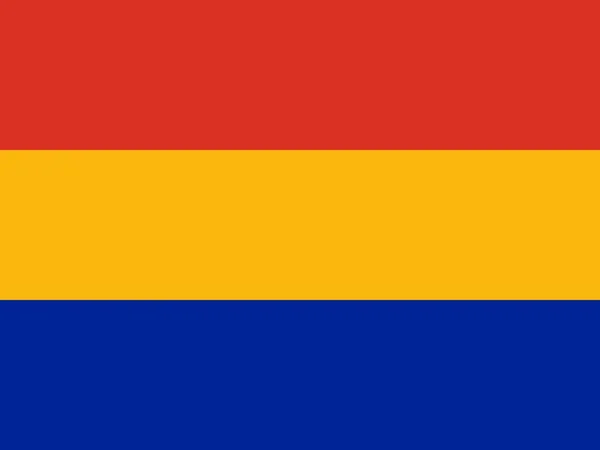 Flag Romania European Country — Stock vektor